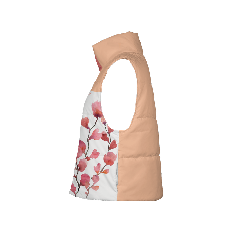 Full-Zip Sleeveless Puffer Vest-Lightweight