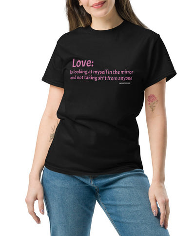 “Love” Unisex classic tee