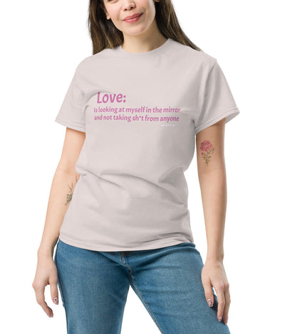 “Love” Unisex classic tee