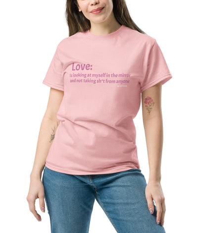 “Love” Unisex classic tee
