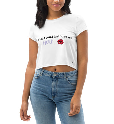“Its not you” Crop Tee