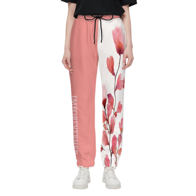 "IMFOREVERHER" Casual Fit Jogging Pants