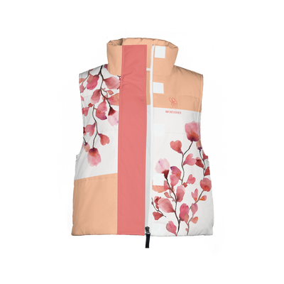 Full-Zip Sleeveless Puffer Vest-Lightweight