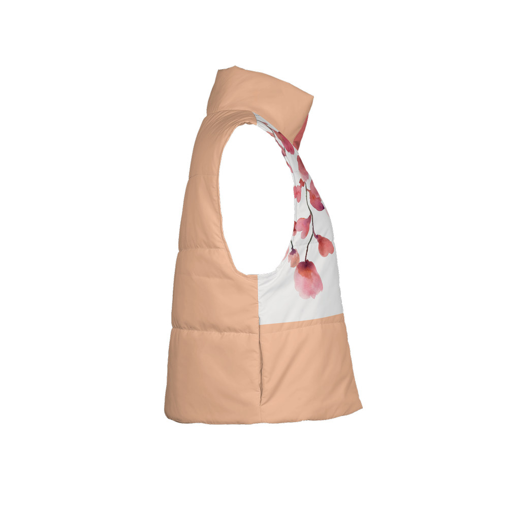 Full-Zip Sleeveless Puffer Vest-Lightweight
